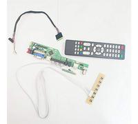 Para M140NWR2 R0 R1 R2 WLED LVDS 40Pin 1366 * 768 14 pulgadas T.V53 pantalla controlador tarjeta de unidad HDMI VGA USB AV RF panel portátil DIY kit (M140NWR2 R1)