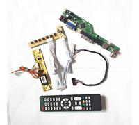 Para M190EG02 V7 V8 Remote+Inversor teclado VGA HDMI AV USB RF LCD panel T.V56 controlador tablero 2CCFL 30Pin LVDS DIY kit (M190EG02 V8)
