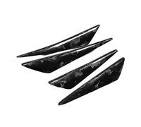 para M2 E90 E92 M3 M5 M6 E93 F10 F12 F13 F16 F87 1 3 5 7 Series X1 X3 X5 X6 M2 M3 Parachoques Delantero Lateral Canard Wing Splitter Spoiler MENSUNUBNM(Forged Pattern)