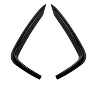 Para M2 F22 F23 F87 2014-2022. Embellecedor cubierta lámpara antiniebla, parachoques delantero, alerón lateral divisor labios Guardabarros Decoración Lateral Moldura del guarda(Black)