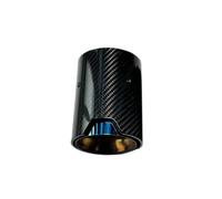 Para M2 M3 M4 M5 F87 F80 F82 F83 F90 M135i Boquillas Silenciador Terminales Escape Fibra Carbono Brillante KISSGPIPOL(ID 83MM-OD 105MM)