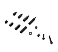 Para M3 320 piezas de espaciador hexagonal de nailon y kit de pilar roscado con hardware de montaje para proyectos de placa base PCB (B)
