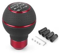 Para M8 M10 M11 M12 Perilla Nivel Palanca Cambios Universal 5 Velocidades Palanca Velocidad Coche(rojo)