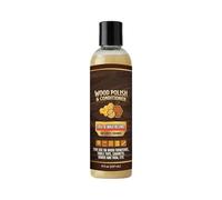 Para Madera Para Muebles - 237 ml Brillante Natural | Renovador Madera Hidrófuga - Para Rayas, Descoloración, Armarios, Oficinas, Planos De Cocina, Pisos, Laminados, Casa