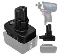 Para Makita 18 V Li-Ion a Bosch 12 V adaptador de batería, para Makita 18 V batería de litio a Bosch de 12 V, convertidor MT18BS12, uso con herramientas eléctricas Bosch de 12 V