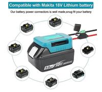 (Para Makita) Adaptador DIY para batería Makita de 18 V BL1830, BL1840, BL1850, BL1860B para conectar