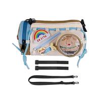 para Manillar de Bicicleta, Impermeable de 2 L para manubrio de Bicicleta, Organizador Multifuncional para Senderismo, montaña, Hombres, Mujeres, Viajes, Actividades al Aire Libre