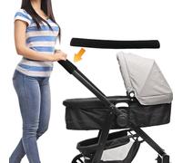 para Manillar de Cochecito | Almohadillas Universales Calientes Antipolvo Ajustables | Accesorios Para Manubrios De Silla De Paseo | para Calles, Parques, Jardines, Acampada, Sillas de Ruedas, Senderi