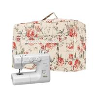 para máquina de Coser - de Transporte Boho con diseño de Almacenamiento Protector, construcción de Tela Duradera Resistente al Polvo, Estructura de Transporte portátil Ligera, Soporte de m