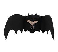 para Mascota, para Gatos y Perros, Disfraces de alas de murciélago al margen de Chaleco Correa para el Pecho con Correa (S)