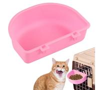 para Mascotas - Cuenco de Comida Colgante Desmontable Taza de Agua Comida para Perros Gatos, Suministros para Mascotas de Viaje | Diseño Estable a Prueba de derrames, portátil, para tra