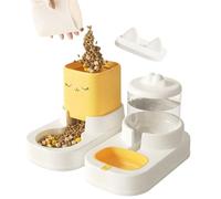 para Mascotas, Grande, Antideslizante, no eléctrico, dispensador automático de Alimentos para Gatos y Perros, para Cachorros medianos, para Beber en Interiores y Exteriores, hogar