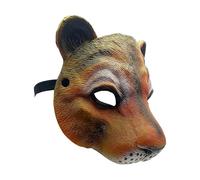 para mascotas, máscara de vestir, disfraz de Jungle Party Cosplay | Animal the Surge Scream cubierta de lavado para fiestas, disfraces, Halloween, suministros para niños y adultos