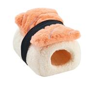 para Mascotas pequeñas: Inspirado en Sushi para un Apoyo Suave para Dormir, Estilo cojín de Felpa con Comodidad Cerrada Suave, Cueva de hámster para Descansar y esconderse acurrucarse