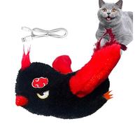 para mascotas, simulador de pájaro eléctrico, sensor de movimiento inteligente con sonido, ejercicio interactivo para animales, estilo pluma, juego de gato para pájaro hablando en