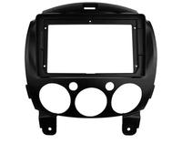 para Mazda 2 M2 2010 Adaptador De Marco De Coche De 9 Pulgadas para Radio Android MP5 Unidad Principal 2 DIN Panel De Tablero RESPUNEKBAH