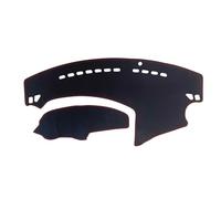 Para Mazda 3 2010 2011 2012 2013 Cubierta Negra Con Línea Roja Para Tablero De Automóvil Tapete Protector De Tablero Volante A La Izquierda Cuero PU Cubierta salpicadero Coche