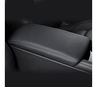 Para Mazda 3 2019-2022, Cubierta Para Reposabrazos Central De Coche, Alfombrilla, Caja Almacenamiento Cuero, Almohadilla Protectora, Piezas Modificación Interior SUV(Negro)