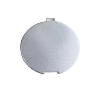 para Mazda 3 Axela 2017-2018 Lado Derecho del Pasajero B63B-50-A11-BB BANE-50-A11-BB Tapa del Gancho de Remolque del Parachoques Delantero Cubierta del Ojo de Remolque (Plateado Pasajero)