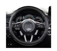 para Mazda 3 BK BL BM BN BP para Mazda 6 CX3 CX5 CX7 CX30 para Axela para Atenza Protector para Volante Coche Antideslizante Funda Volante Coche(Negro)