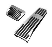 Para Mazda 3 BP CX30 CX-30 CX50 CX60 MX30 2019-2025 Reposapiés De Coche Acelerador Cubierta De Pedal De Freno Accesorios Cubierta Pedal Coche(AT 2PCS Silver)