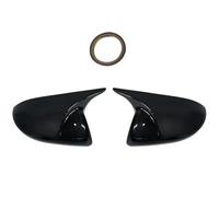 Para Mazda 3 Para Axela BL 2009 2010 2011 2012 2013 Carcasa Lateral Pintada. Carcasa De La Cubierta Espejo Retrovisor Coche Tapa Espejo Retroviso(Bright black)