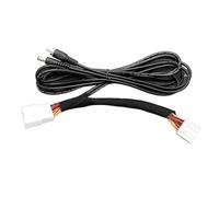 para Mazda 3 para Mazda3 para Axela Sedan 2014-2018 720P 170 ° Lente Ojo Pez Vista Trasera Coche Cámara Respaldo Marcha Atrás Kit de Cámara de Marcha Atrás(Only Connector)