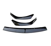 para Mazda 3 Sedán para Axela 2020-2022 Parachoques Delantero Divisor Difusor Alerón Protector Cubierta Embellecedor Ajuste Accesorios para El Coche(Glossy Black)