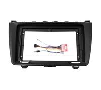 Para Mazda 6 2009-2015 Kit De Salpicadero Radio Coche Doble Din Embellecedor Facia Panel Placa Frontal Marco DVD Marco Placa Frontal Radio(Frame cord)