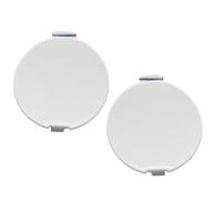 para Mazda 6 Atenza Sedán 2020-2021, Parachoques Trasero, Gancho de Remolque, Tapa de Remolque, Tapa de Remolque, Lado Izquierdo y Derecho (Blanco, Izquierda y Derecha)