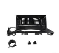 Para Mazda Atenza 2017-2019 con volante a la izquierda, panel de navegación de 9 pulgadas, marco de tablero ABS en negro, compatible con unidades principales de pantalla grande