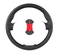 para Mazda CX-3 CX-5 2017 2018 para 6 CX-9 Protector Volante Coche | Accesorios para automóviles Cuero negro resistente al desgaste(2)