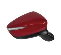 Para Mazda CX-5 2013-2016 8/9 Pines Espejos Retrovisores Con Ajuste Eléctrico Plegado Calefacción Y Sistema De Monitoreo De Punto Ciego(8PIN Right Red)
