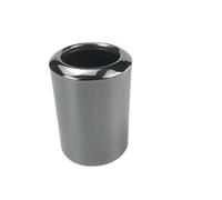 Para Mazda CX30 CX-30 2020 2021 2022 Silenciador Escape Coche Tubo Escape Redondo Acero Inoxidable Cubierta Punta Tubo Silenciador Escape(Black 1Pcs)