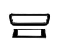 Para Mazda CX60 2022 2023 2024 Botones Multifunción ABS Negros Adhesivo Decorativo Para La Cubierta Del Botón De Ajuste Aire Acondicionado YIJIAVSX(ABS Black ABC)