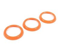 Para Mazda MX-5 2016-2023 Salpicadero Consola Central Aire Acondicionado Salida De Aire Cubierta Del Anillo Embellecedor HRQCTIM(Orange)