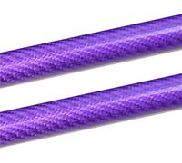 Para Mazda MX-5 MX5 NA NB 1989-2005 Puntales Gas Modificados Varilla Pistón Soporte Elevación Resortes Kit Cilindros Capó Amortiguador Delantero Amortiguador Gas Capó(Carbon Fiber Purple)