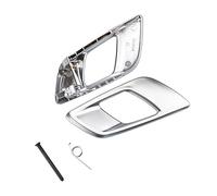 Para Mazda Para Bt50 2012 2013 2014 2015 2016 2017 2018 2019 Embellecedor Manija Puerta Interior Coche Coche Maneta Interior Lado(Silver Right)