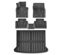 para Mazda para CX-30 2020-2024 2025 Impermeables, Protectoras para Maletero, con Volante A Izquierda Alfombrillas Coche TPE 3D Alfombrilla Trasera Maletero(LHD 4piece)