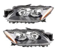 para Mazda para CX-7 para CX7 2007 2008 2009 2010 2011 2012 2013 2014 2 Piezas Un Par De Faros Delanteros De Parachoques Coche Faro Principal Montaje(1Pair Xenon)
