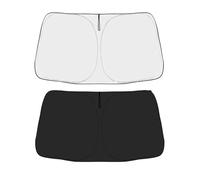 para Mazda para CX5 para CX30 para CX50 2 3 para MX30 para CX9 para CX90 Cubierta Parasol para Parabrisas de automóvil Visera para Ventana Delantera Protección UV Interior (G)