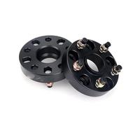 Para MAZDA Para DODGE Para Mitsubishi Motors Para Hyundai Para Kia 20/25/30/35/40Mm PCD 5x114,3 CB 67,1Mm Adaptador Espaciador Rueda 5 Pernos Adecuados Espaciadores Ruedas(2PCS 20mm Black)