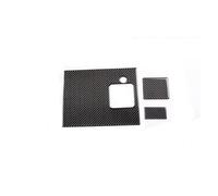 Para Mazda Para MX-5 Para NC 2009-2014 Asiento Trasero Coche Panel Altavoz Pegatina Decoración Cubierta Accesorios Interiores Interior Automóvil(Negro)