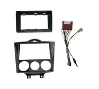 para Mazda RX8 2003 2004 2005 2006 2007 2008 Adaptador Panel De Instalación De Radio Y Audio 9 Pulgadas Accesorios Coche(Frame Cable)