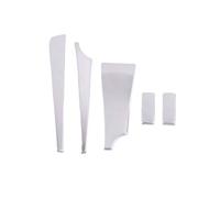 Para Mazda3 Para Axela Para M3 2019-2022 Moldura Interior Panel Ventilación Salida Interruptor Aire Acondicionado Central Delantero Embellecedor Decorativo Interior(5piece silver)