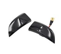 Para Megane Para MK3 Para Scenic Para Fluence Para Latitude LED Luz Señal Giro Dinámica Espejo Lámpara Indicadora Secuencial Luz Señal Giro Luces Indicador(Dynamic Smoked)