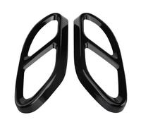 Para Mercedes A B C E GLC GL GLS Clase W205 W213 X253 W176 W177 W246 W212 W166 X166 Embellecedor De Cubierta De Tubo De Escape(Black)