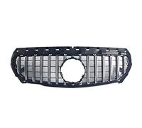para Mercedes-Benz CLA W117 CLA200 CLA250 CLA45 2017-2018, Parrilla Delantera GT R Panamericana Plata Parachoques Superior Parrilla de Carreras de Coches