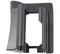 Para Mercedes-Benz Clase E W212 CLS W218 Cubierta de riel de asiento negra, panel de plástico ABS sólido para proteger las pistas deslizantes de los desechos y para patadas (A)