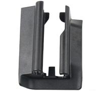Para Mercedes-Benz Clase E W212 CLS W218 Cubierta de riel de asiento negra, panel de plástico ABS sólido para proteger las pistas deslizantes de los desechos y para patadas (C)